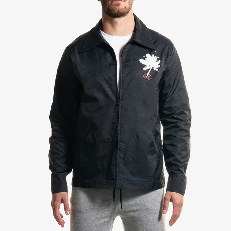 Zip Jacket Black Palms sold by Ivalo.com