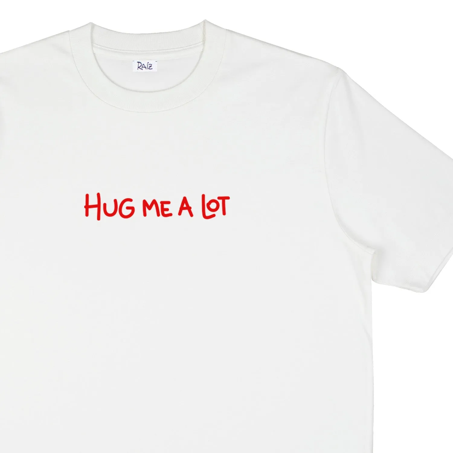 Hug Me T-Shirt White sold by Ivalo.com product image thumbnail 3