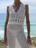 Nisa Hand Knitted Dress Ecru sold by Ivalo.com
