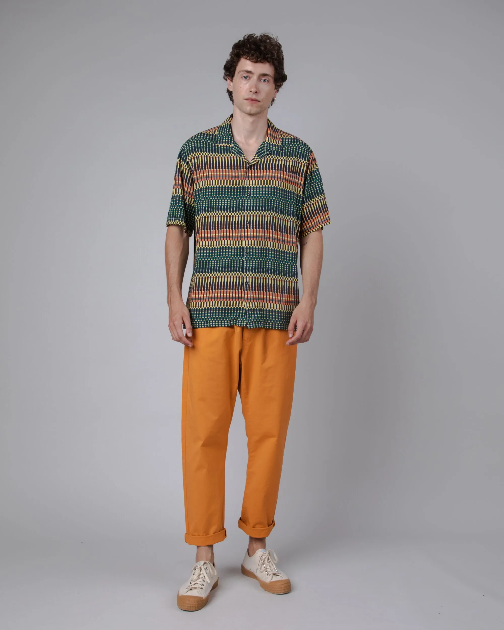 Calella Men's T-Shirt Aloha Blue/Orange sold by Ivalo.com product image thumbnail 3