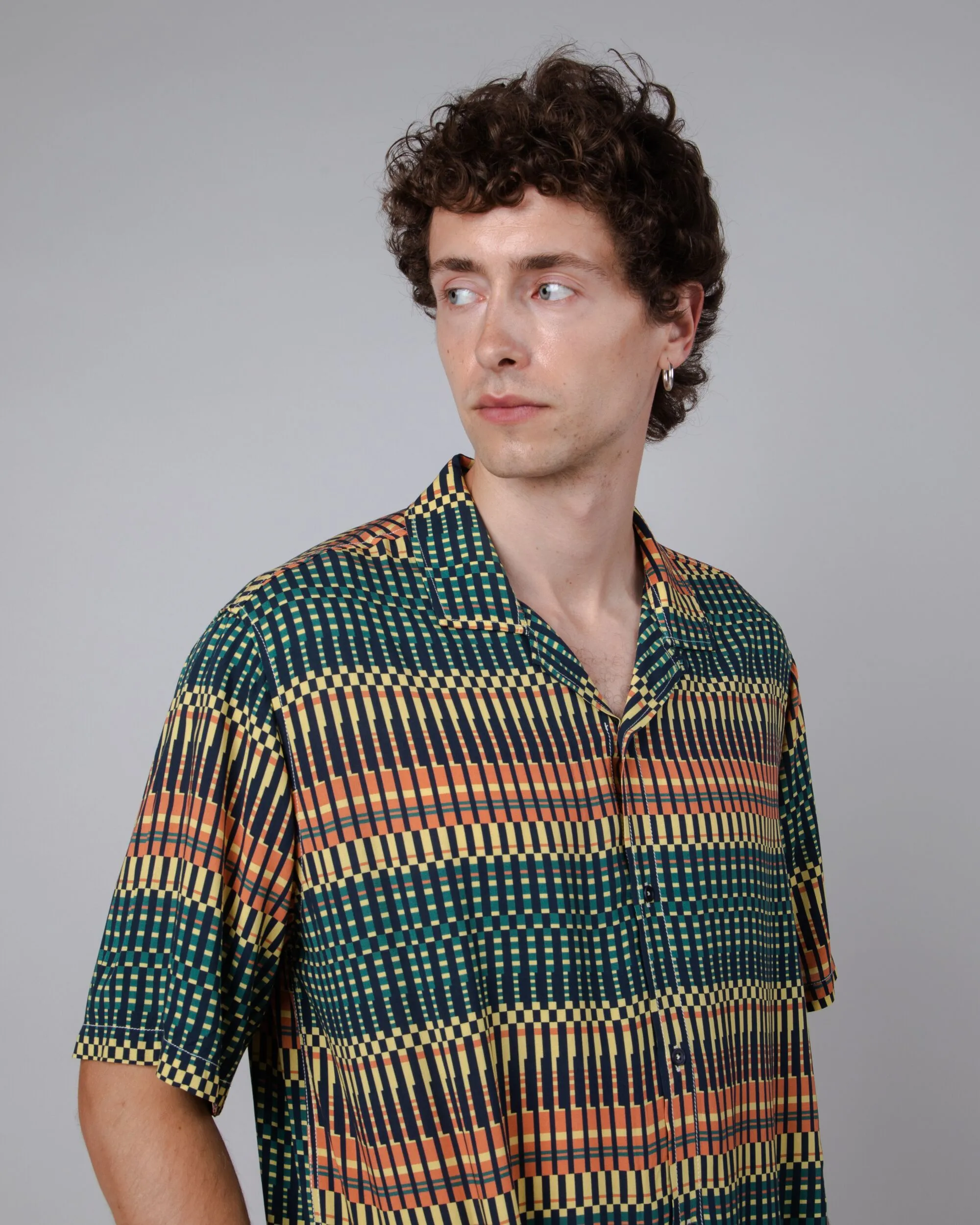 Calella Men's T-Shirt Aloha Blue/Orange sold by Ivalo.com product image thumbnail 2