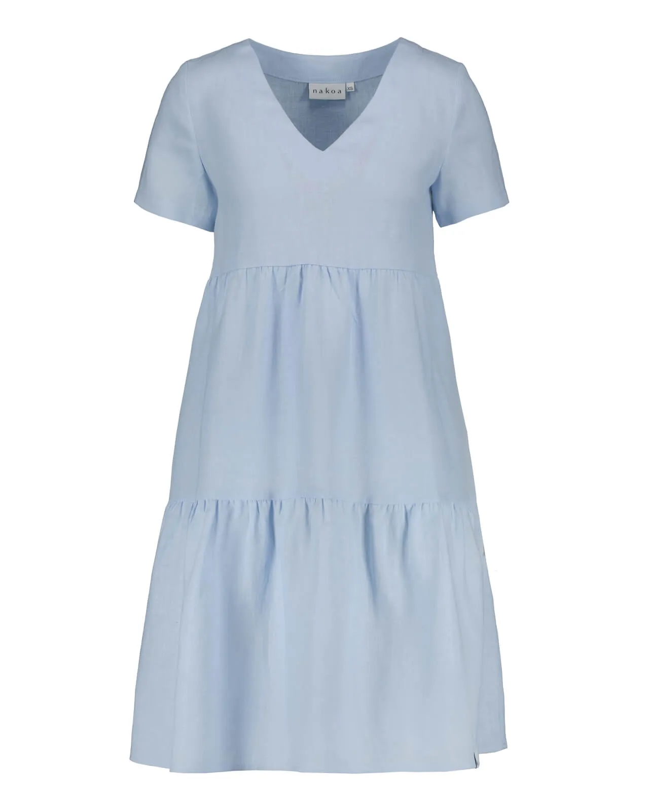Linen Layer Dress Sky Blue sold by Ivalo.com product image thumbnail 2