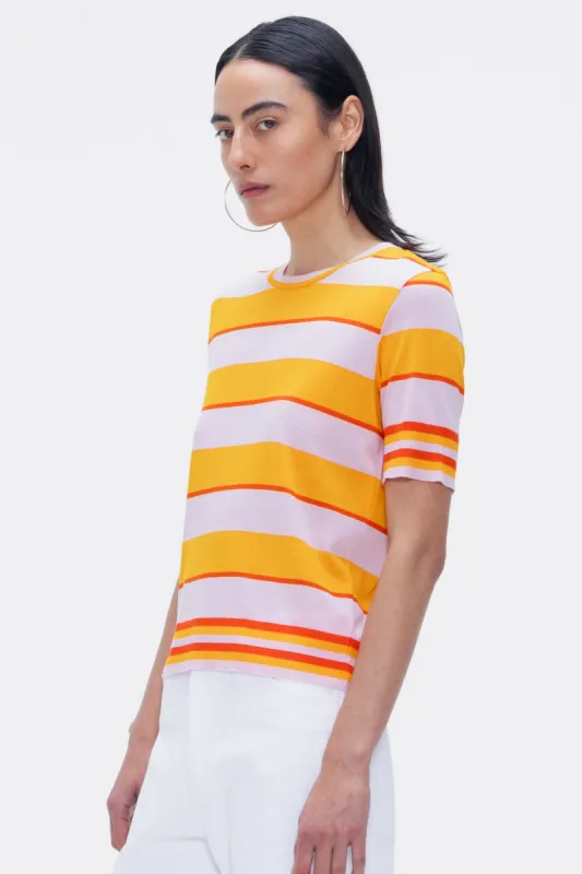 Vitex Striped T-Shirt Orange sold by Ivalo.com