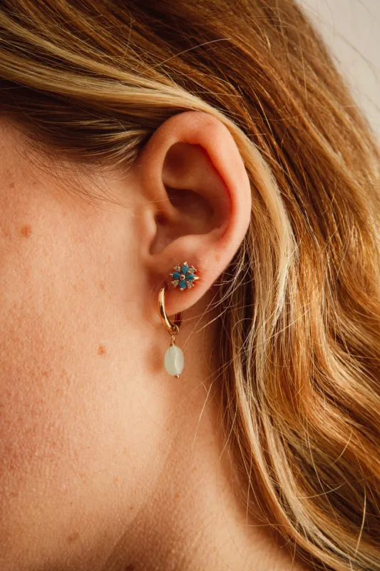Single Earring Blue Star sold by Ivalo.com