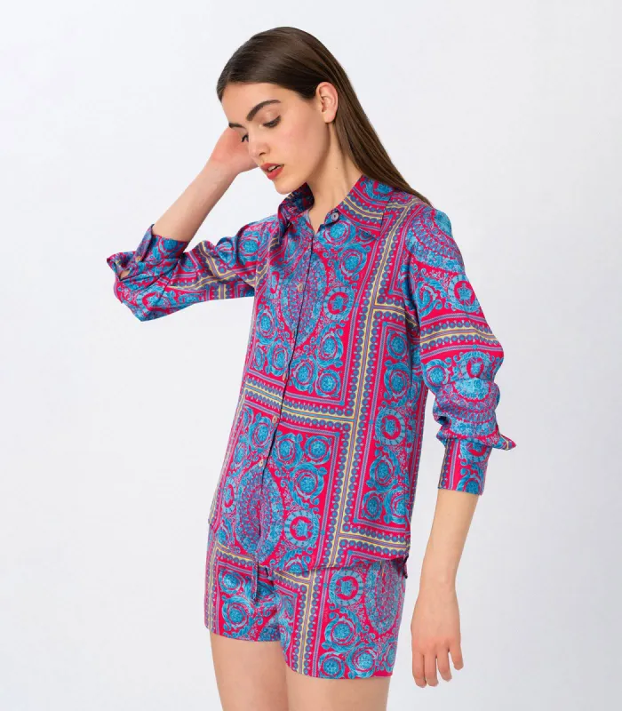 Amelie Print Long-sleeve Shirt sold by Ivalo.com