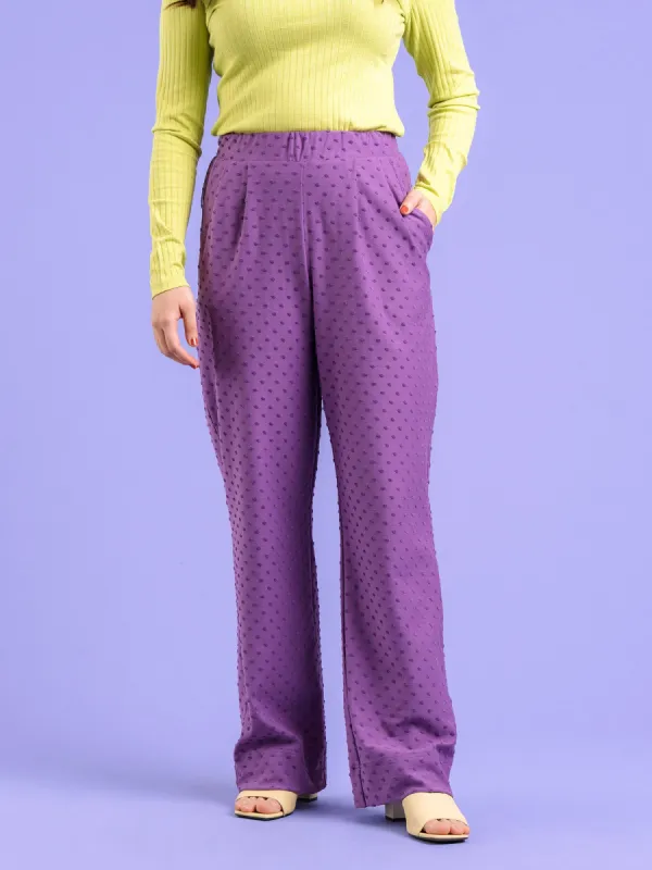 Jill Pants Purple Dot sold by Ivalo.com