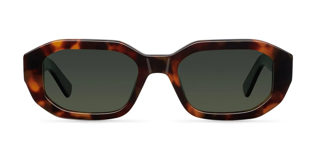Kessie Sunglasses Caramel Olive sold by Ivalo.com