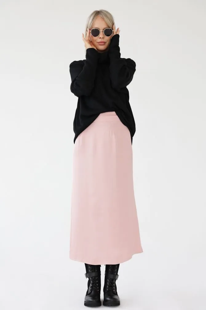 Feme Satin Skirt Light Pink sold by Ivalo.com