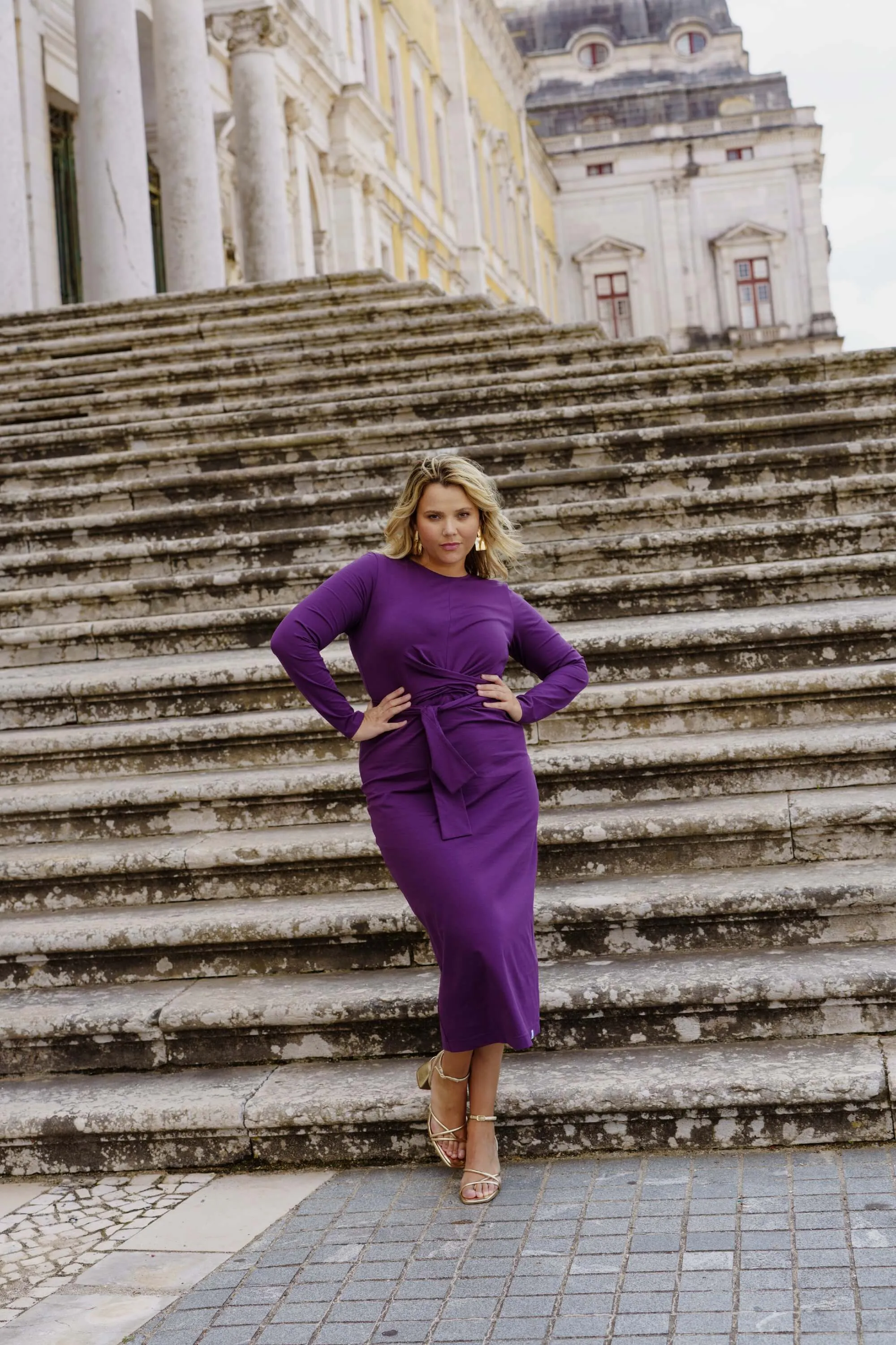 Zoey Dress Royal Violet sold by Ivalo.com product image thumbnail 3