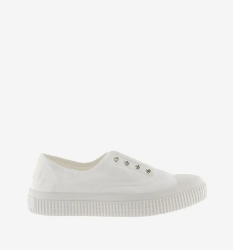 Victoria Cotton Sneakers White sold by Ivalo.com