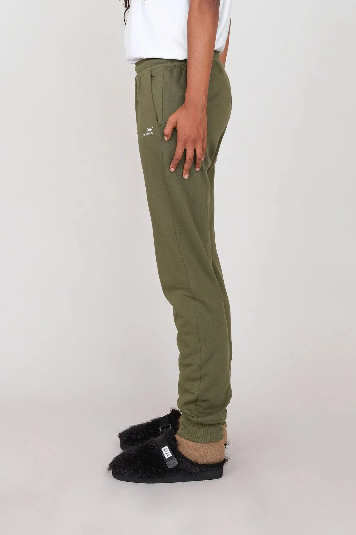 Women's Gauzy Joggers Military Green sold by Ivalo.com product image thumbnail 3
