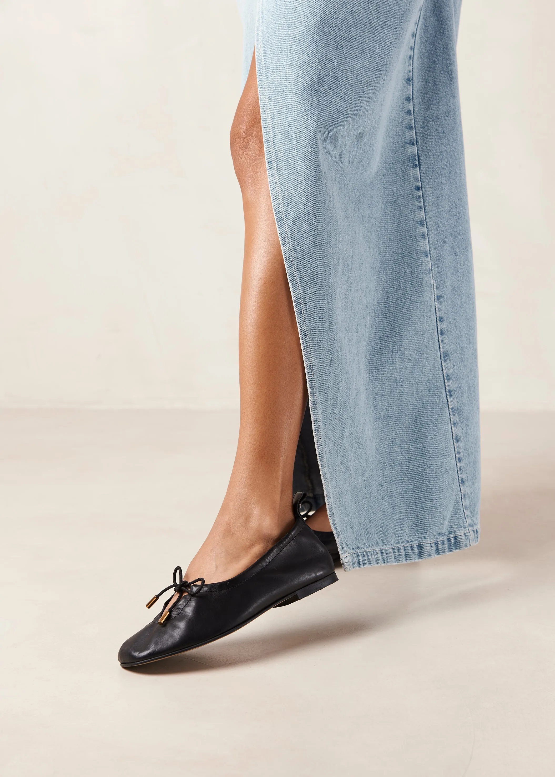 Rosalind Leather Ballet Flats Black sold by Ivalo.com product image thumbnail 4