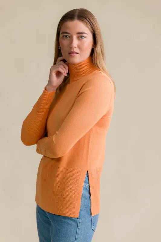 Maxine Polo Sweater Orange sold by Ivalo.com
