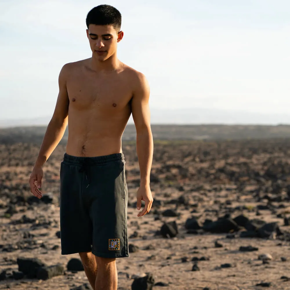 Iokepa Sweat Short Stone Black sold by Ivalo.com product image thumbnail 3