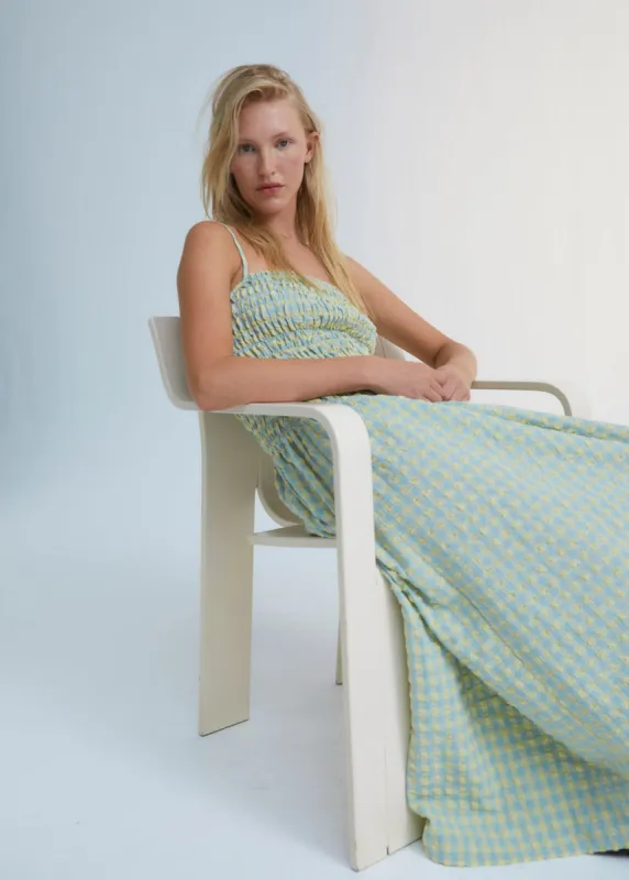 Canyon Dress Yellow/Green made by Ivalo.com