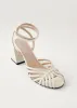 Jessa Onix Leather Sandals Cream White sold by Ivalo.com