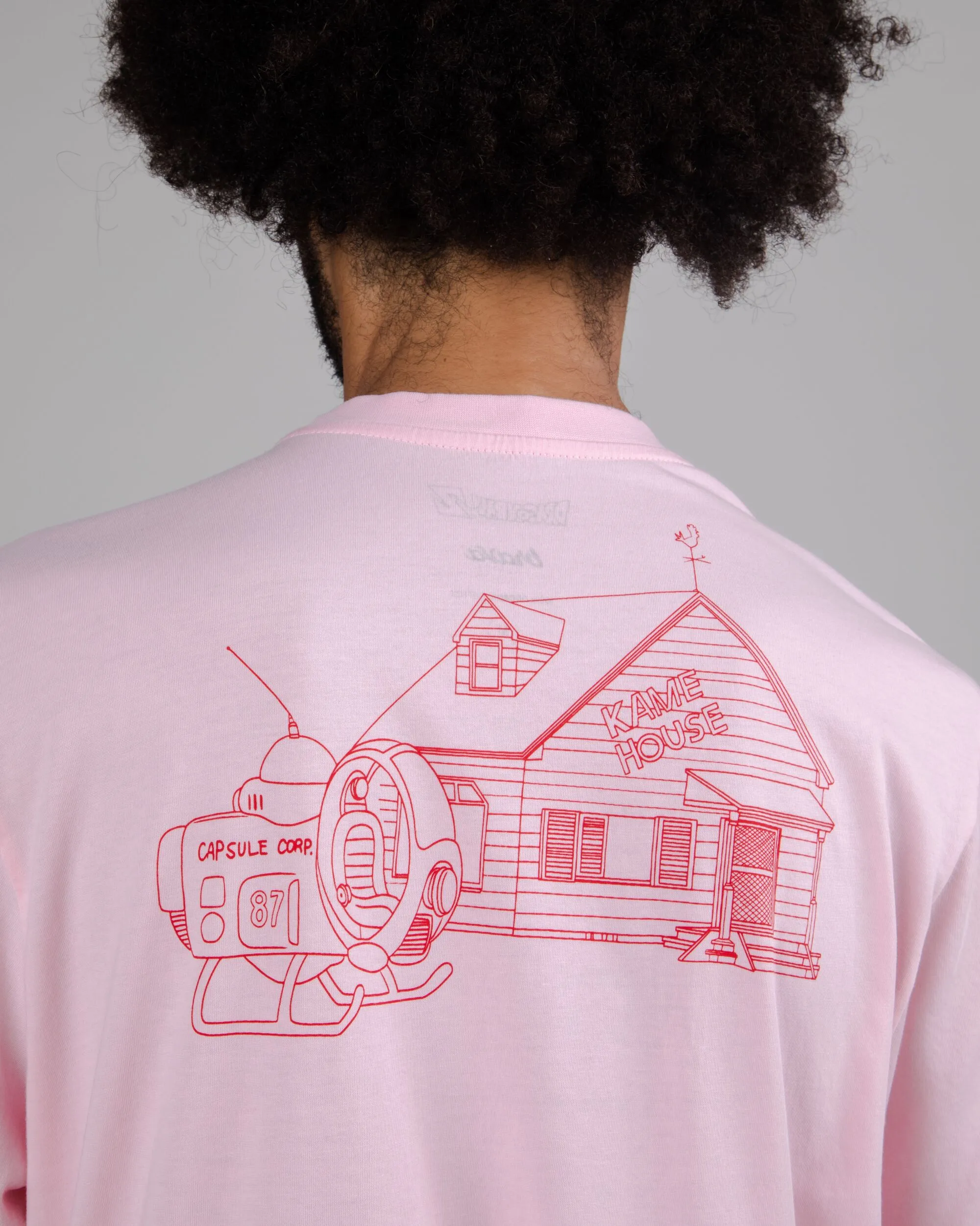 Dragonball Z Kame House T-Shirt Pink sold by Ivalo.com product image thumbnail 2