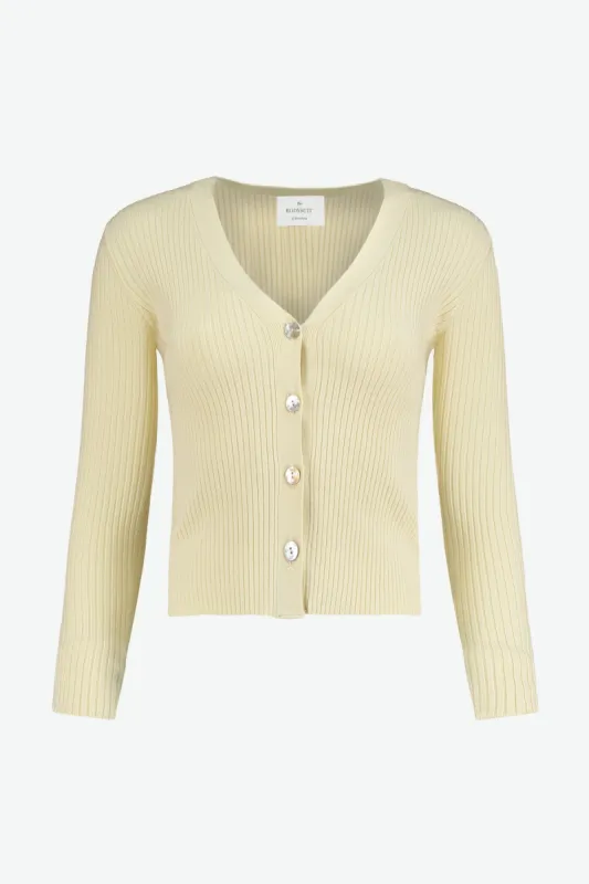 Lima Cardigan Ivory White sold by Ivalo.com