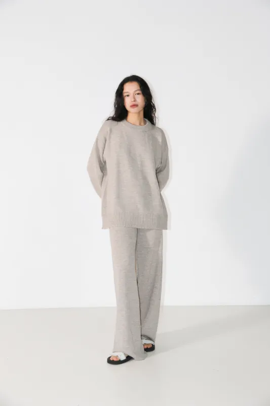 Merino Knitted Pants Sand sold by Ivalo.com