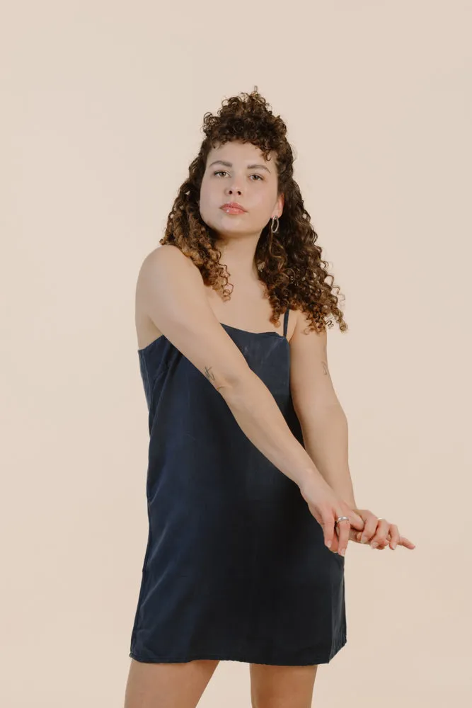 Marina Mini Dress Dark Blue sold by Ivalo.com