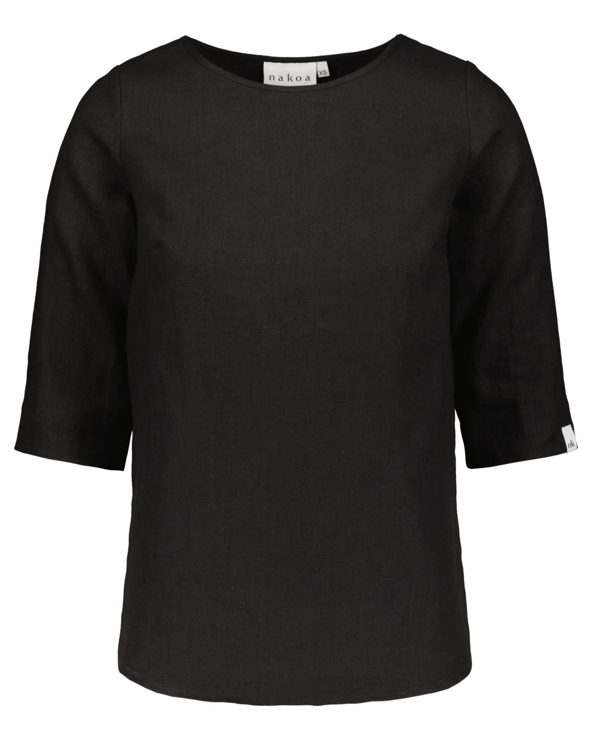Classic Linen Blouse Black sold by Ivalo.com product image thumbnail 2