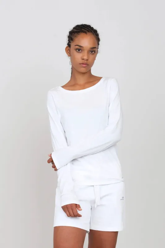 Women's Long Sleeve T-Shirt White sold by Ivalo.com