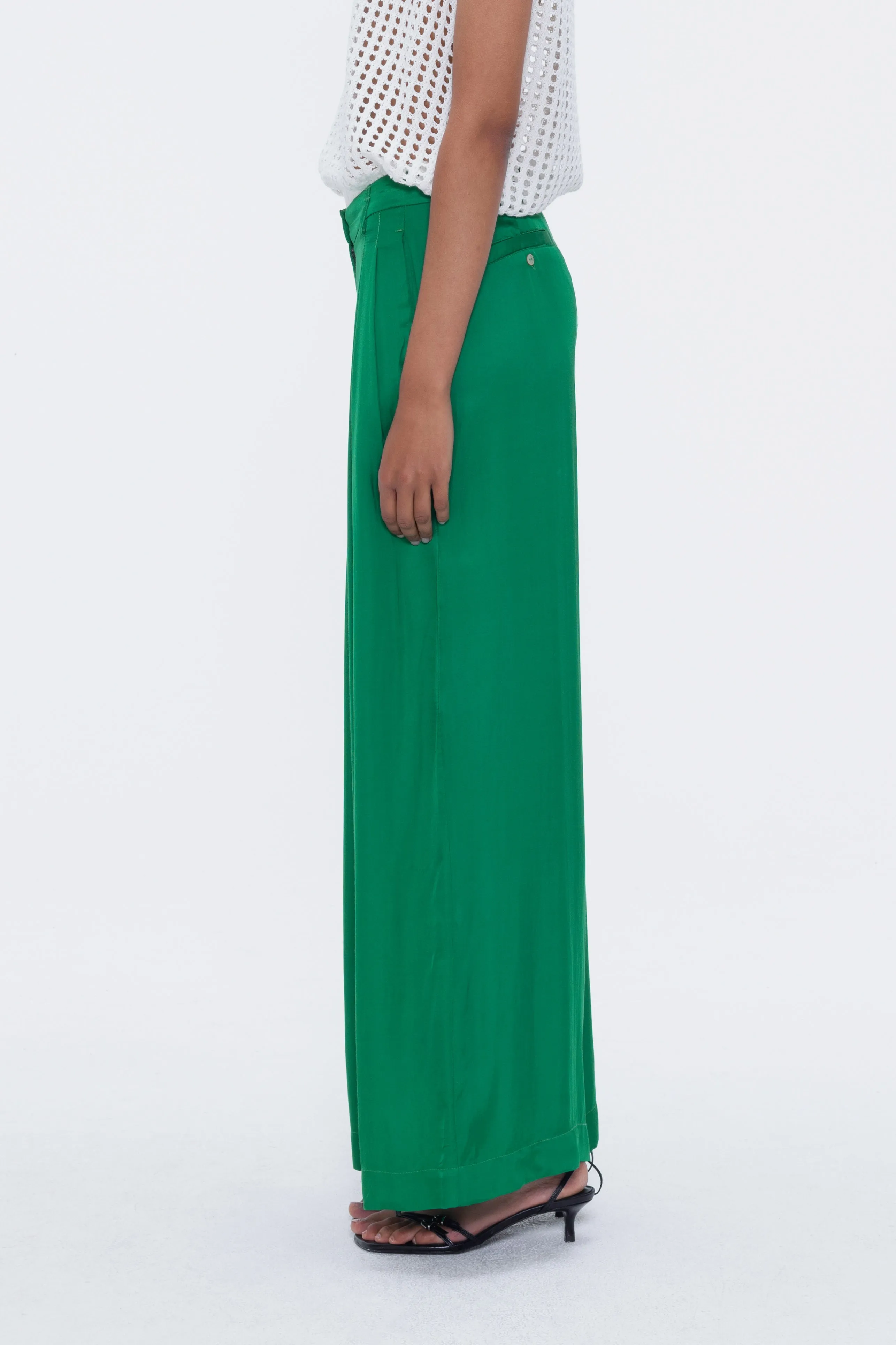 Pansmokey Viscose Trousers Green sold by Ivalo.com product image thumbnail 3