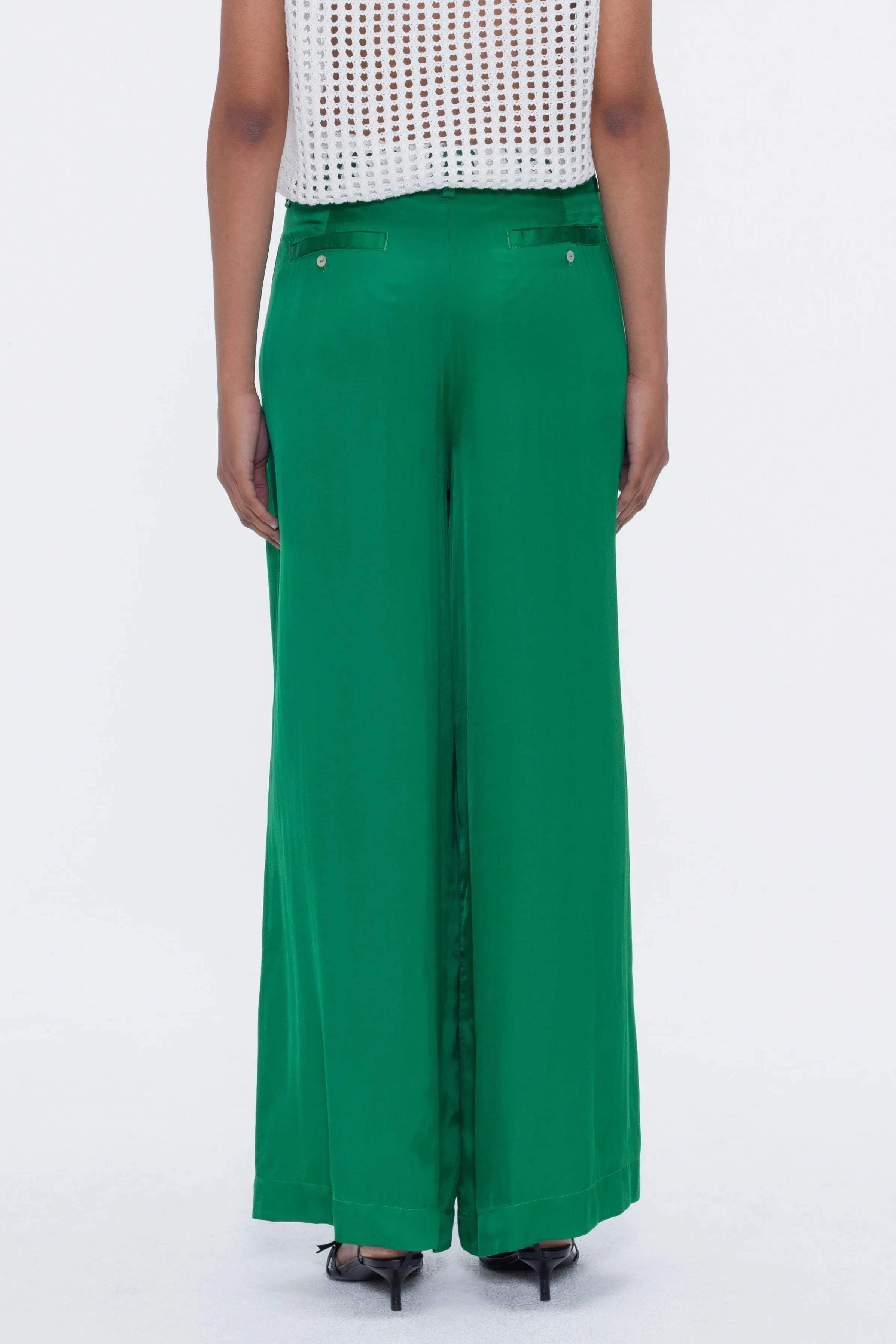 Pansmokey Viscose Trousers Green sold by Ivalo.com product image thumbnail 2