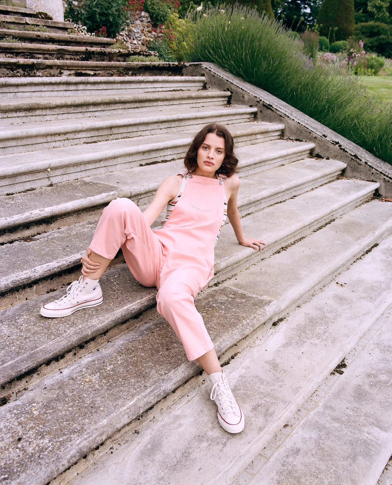 Joy Cotton Dungarees True Pink sold by Ivalo.com product image thumbnail 3