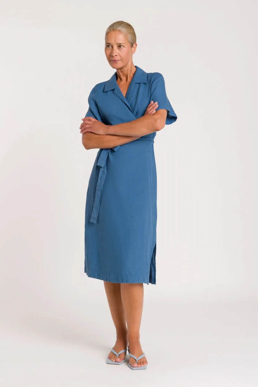 Thyra Dress Blue sold by Ivalo.com