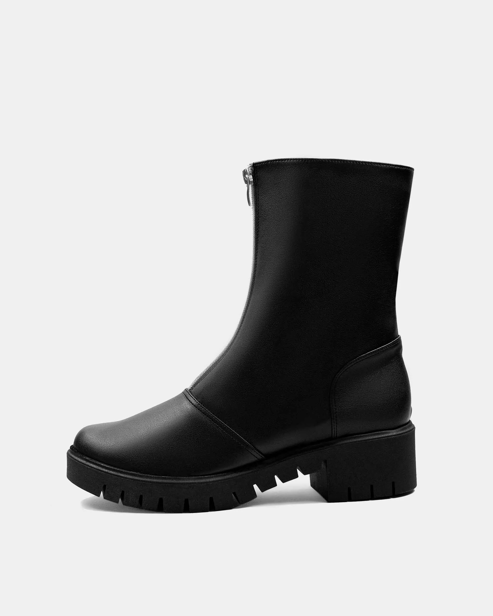 Cyber Boots Cactus Leather Ankle Boots Black sold by Ivalo.com