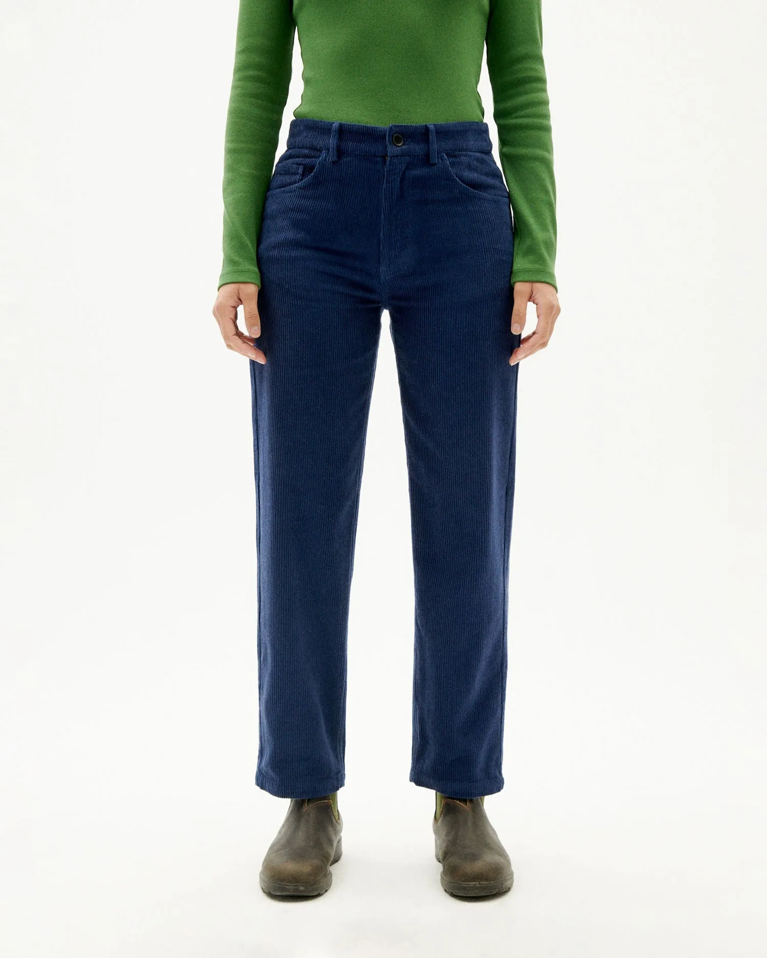 Nele Corduroy Pants Blue sold by Ivalo.com