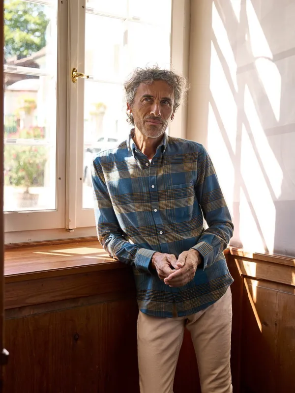 Ursido Flannel Shirt Blue sold by Ivalo.com