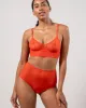 Mesh Highwaist Briefs Fiery Red sold by Ivalo.com