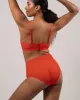 Mesh Highwaist Briefs Fiery Red sold by Ivalo.com
