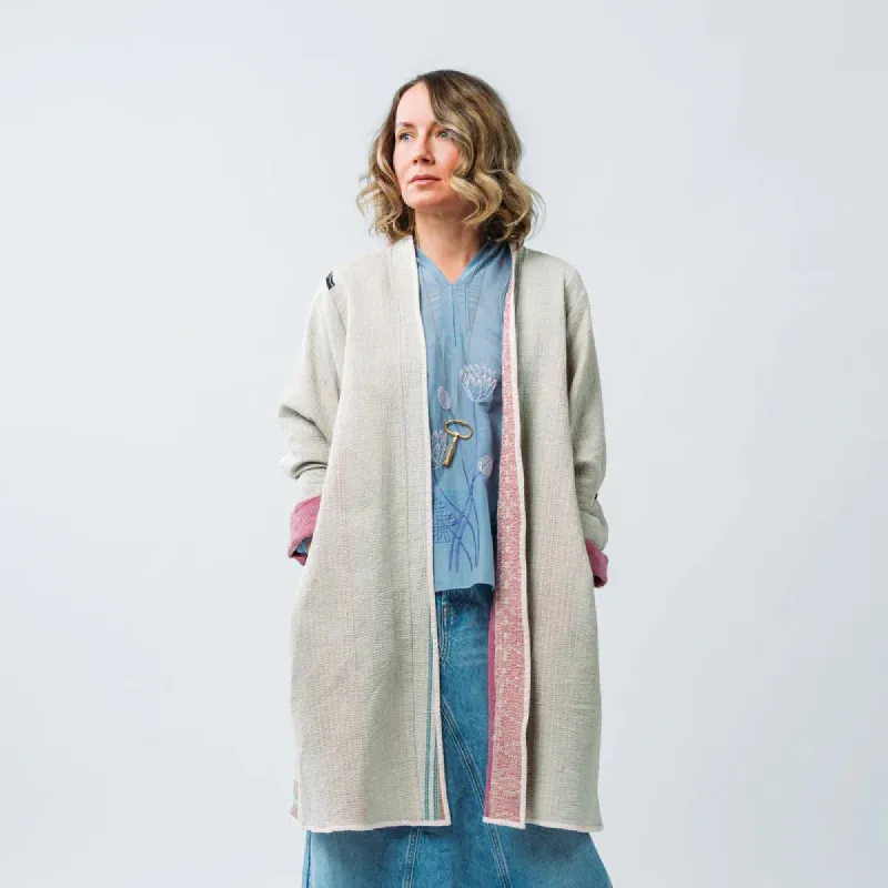 Vintage Kantha Duster Coat sold by Ivalo.com