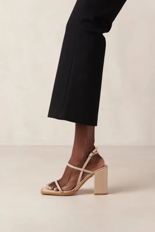 Lorena Vegan Leather Sandals Tahini Beige sold by Ivalo.com