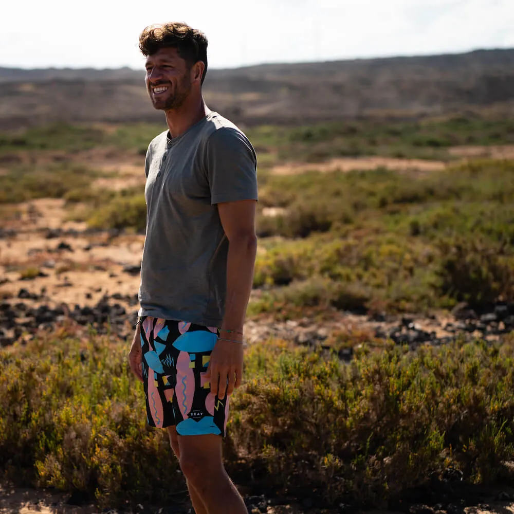 Swim Boxer Medium Black Macro 80s Print sold by Ivalo.com product image thumbnail 3