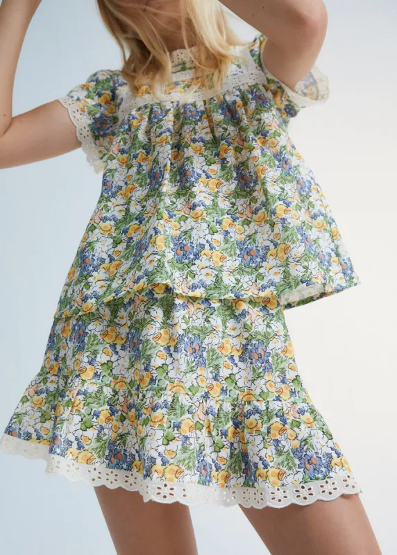 Beverly Kid's Skirt Green sold by Ivalo.com