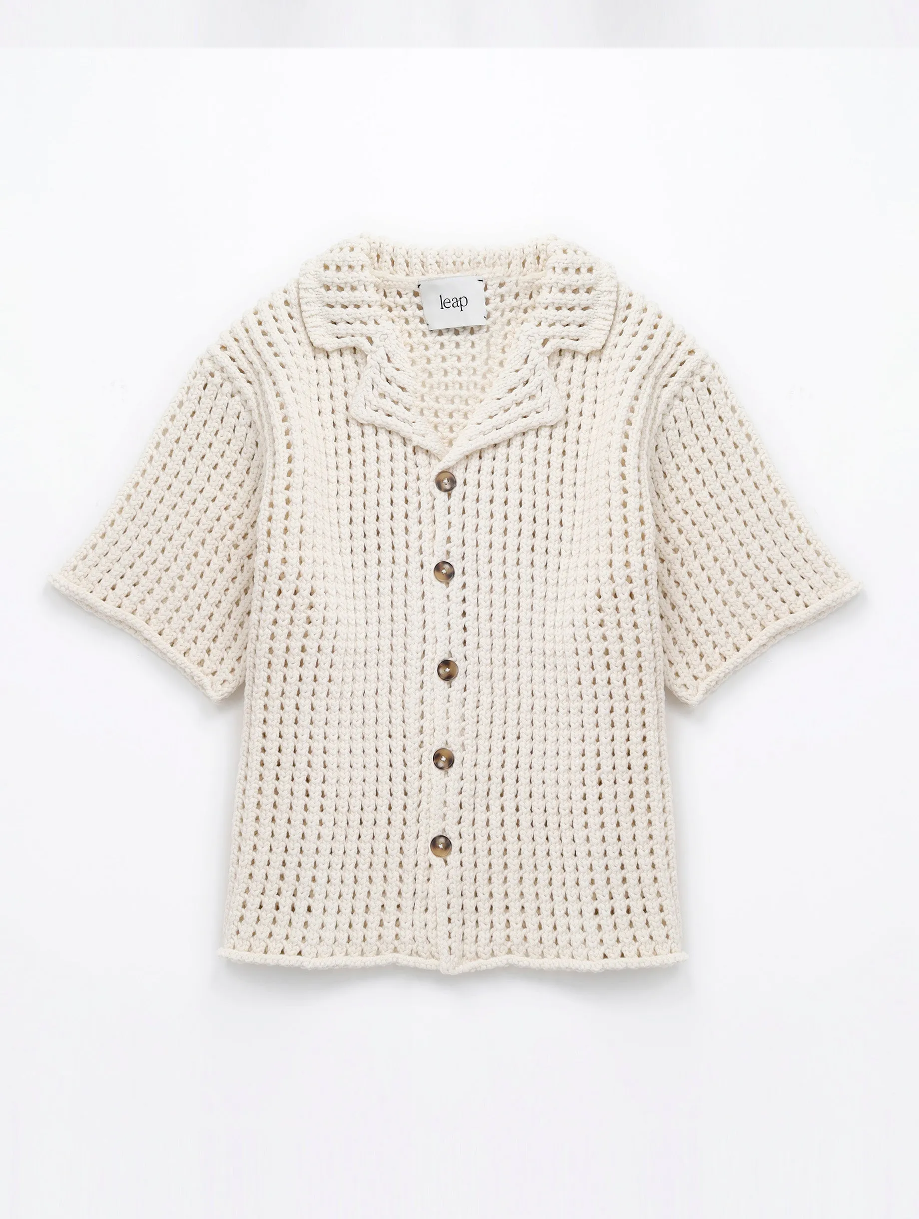 Amina Open Knit Cardigan Ecru sold by Ivalo.com product image thumbnail 2