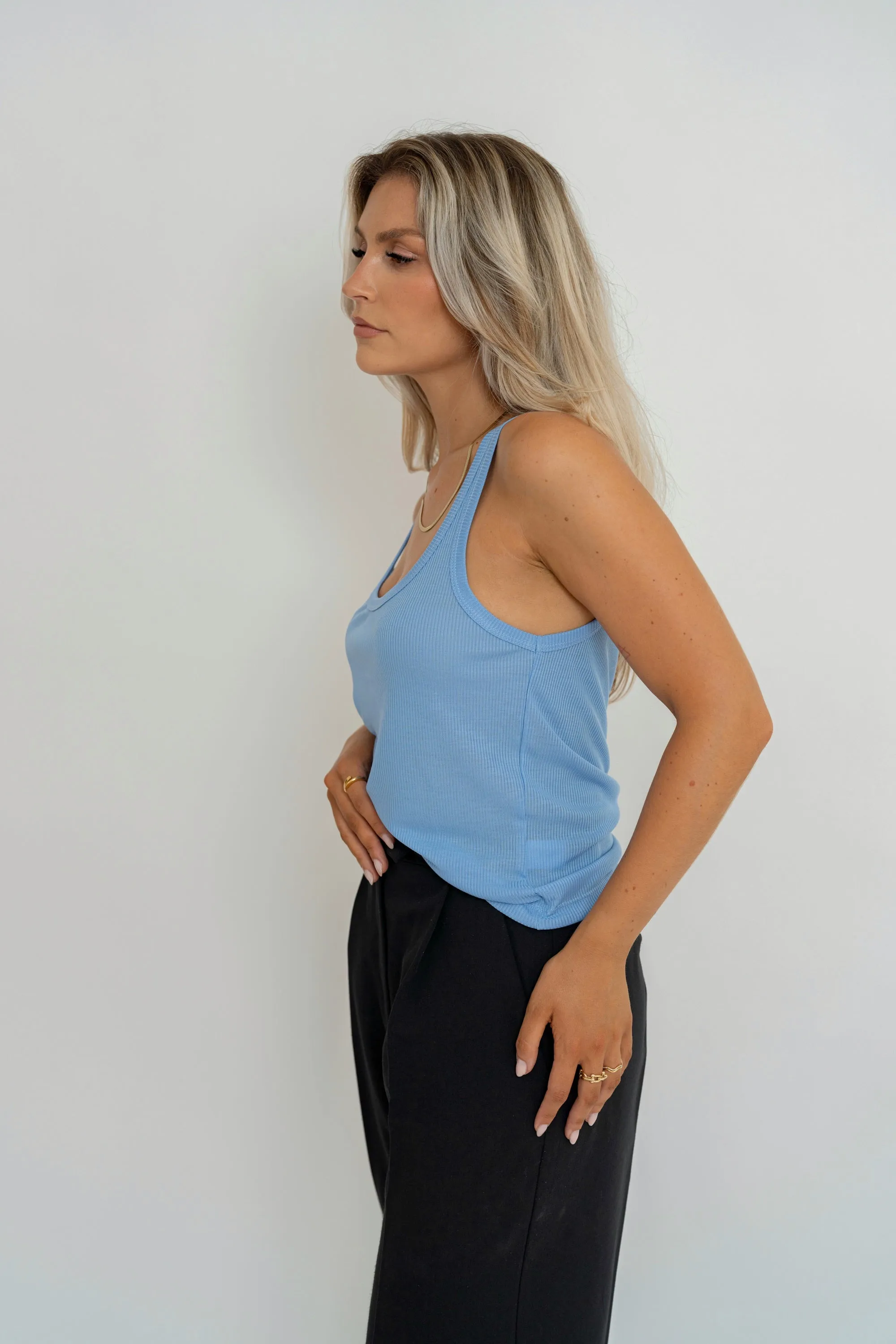 Loose Tank Top Blue sold by Ivalo.com product image thumbnail 4