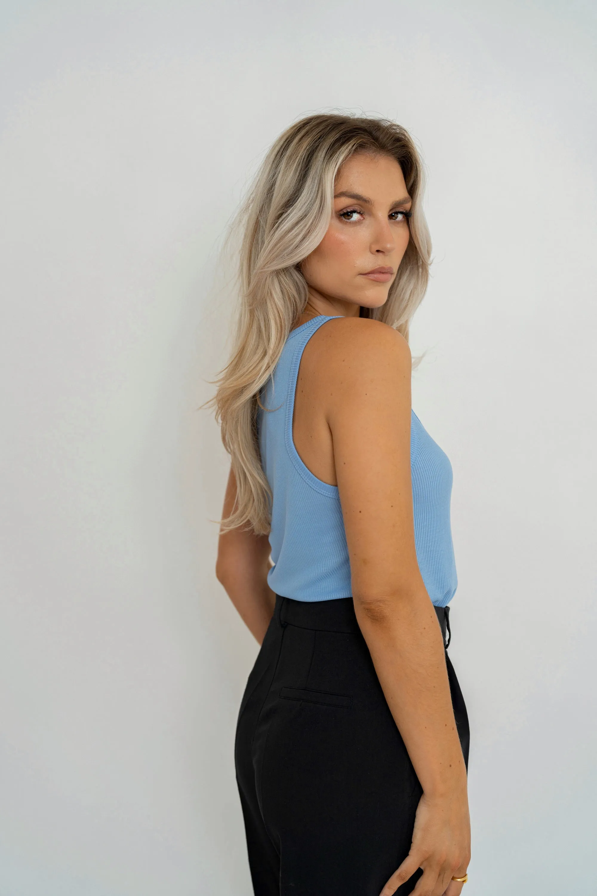 Loose Tank Top Blue sold by Ivalo.com product image thumbnail 3