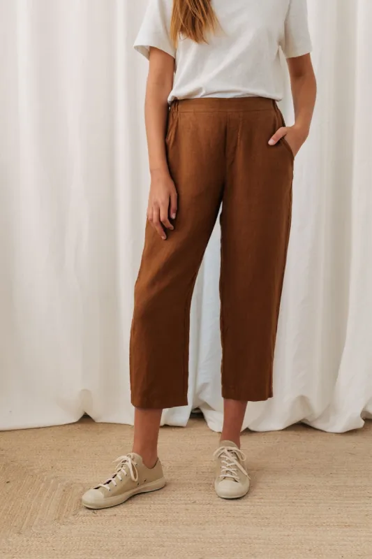 Denis Trousers Umber Brown sold by Ivalo.com