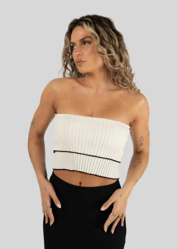 Giselle Bandeau Top White sold by Ivalo.com