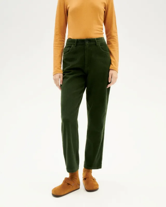 Nele Corduroy Pants Green sold by Ivalo.com