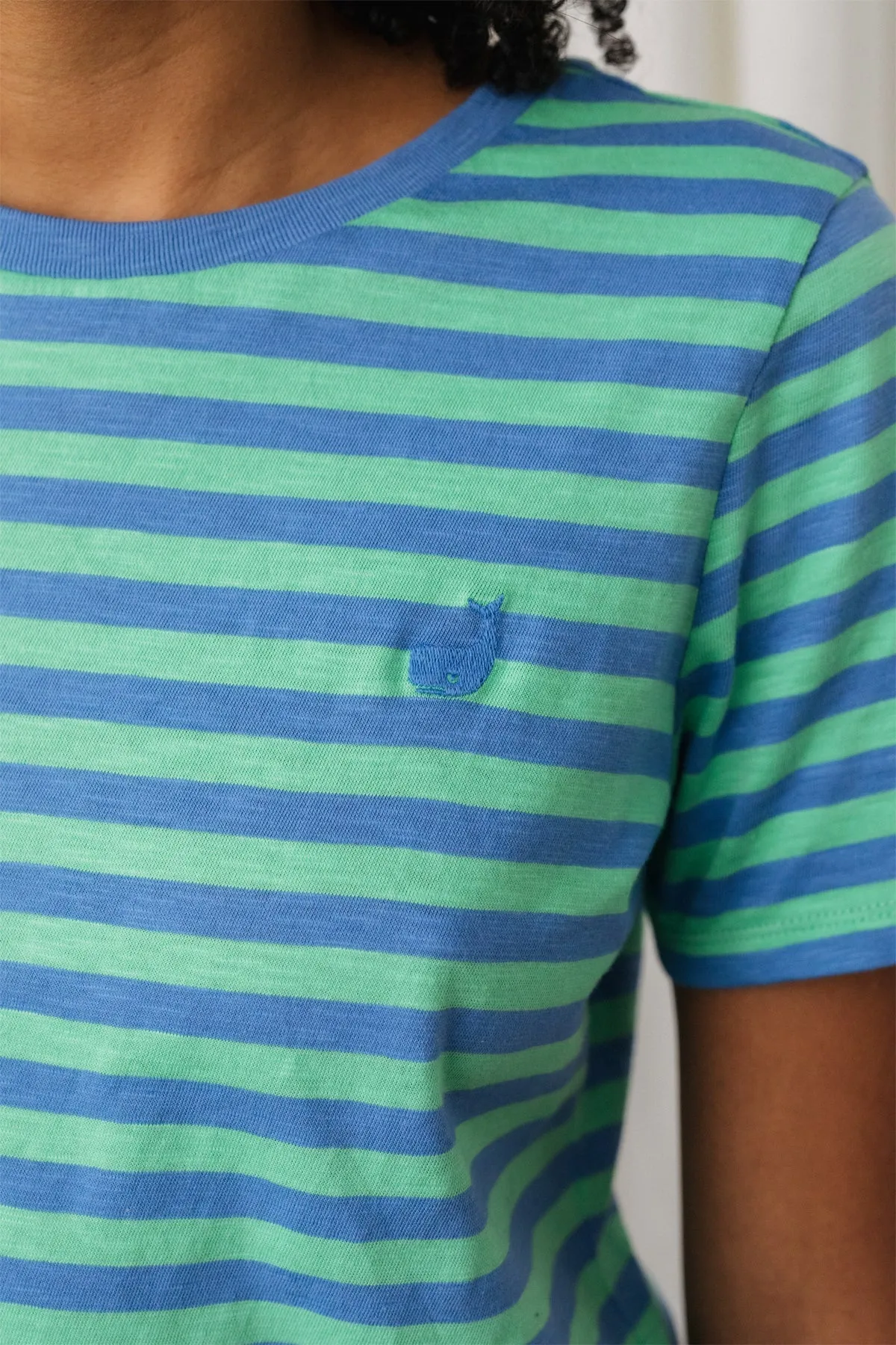 Bablon T-Shirt Stripes Blue/Green sold by Ivalo.com product image thumbnail 4