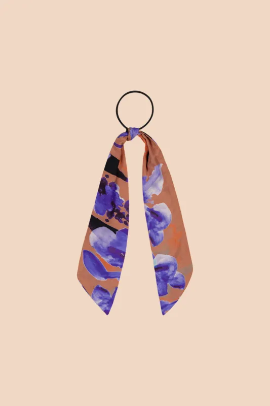 Ponytail Scarf Iris Brown/Purple sold by Ivalo.com