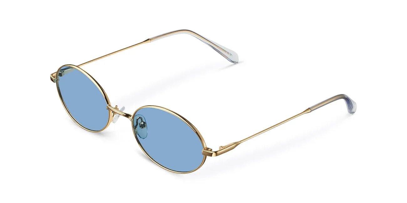 Amara Sunglasses Gold Blue sold by Ivalo.com product image thumbnail 2