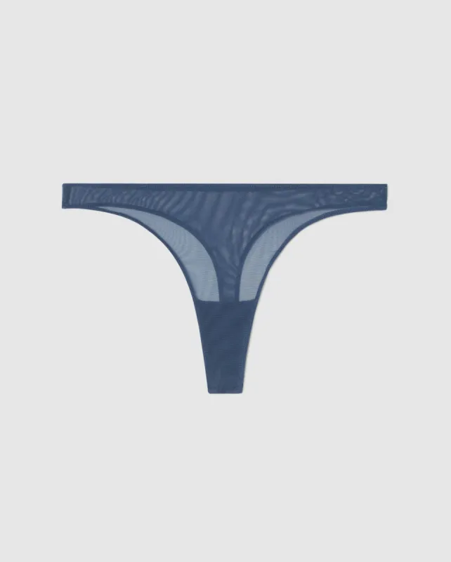 Mesh Thong Faded Blue sold by Ivalo.com