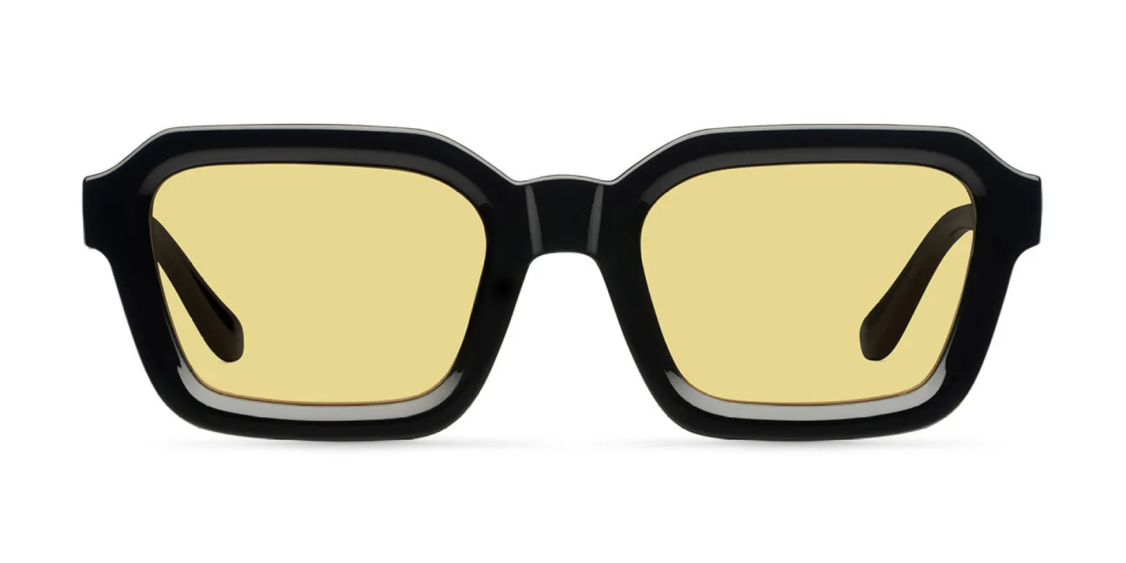 Nayah Sunglasses Black Yellow sold by Ivalo.com